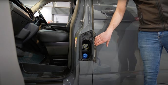 How to add Adblue to a diesel VW Transporter