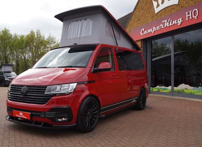 Red VW campervans for sale